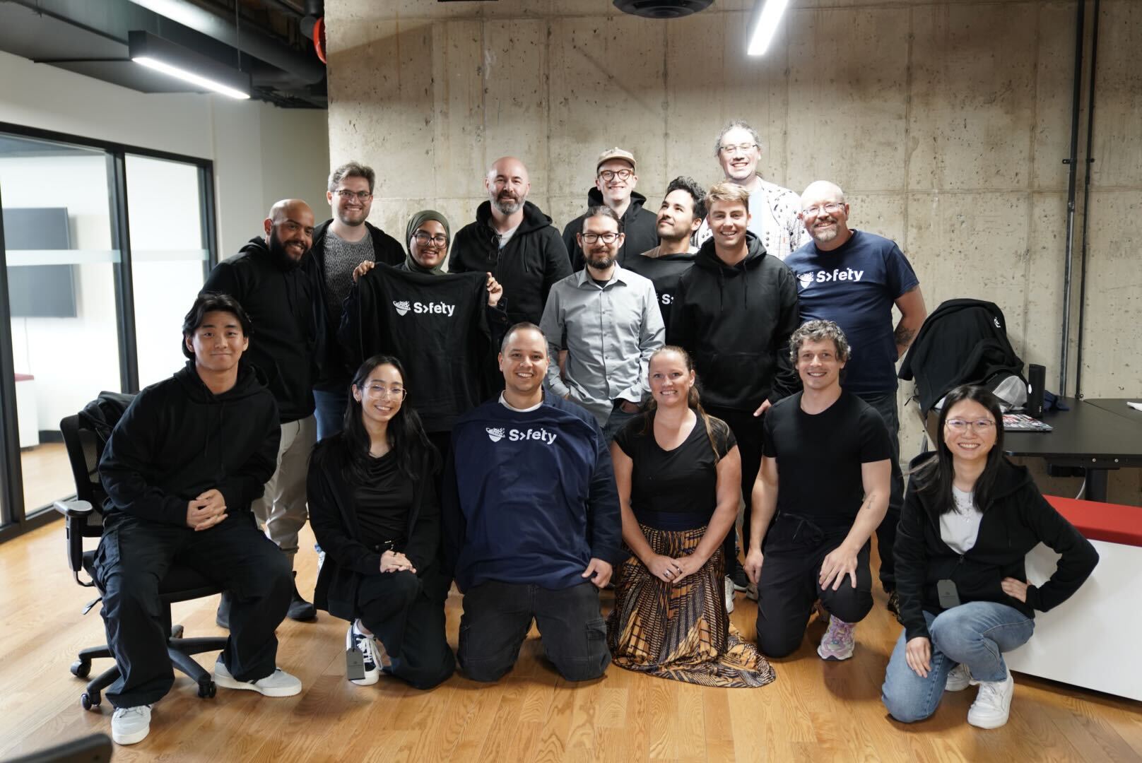 Safety team group photo